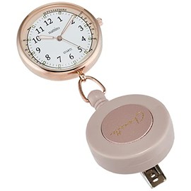 Fieldwork ASS154-2 Women's Pocket Watch, Analog Collet Reel Watch, gray
