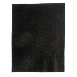 John Bead 25pcs 9"x12" Felt Fabric Sheets Black Felt Pads for DIY Craft Supplies Sewing School Projects
