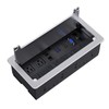 WEBANG Recessed Connectivity Box Outlet for Conference Room Table with