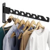 TKSDWBLTY 1Pcs Clothes Drying Rack Adjustable Angle Clothes Hanger Wall-Mounted