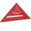 7 Inch 90 Degree Rafter Square Protractor Aluminum Alloy Woodworking