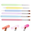 6PCS Acrylic Nail Brush Set – Professional Nail Art Brushes