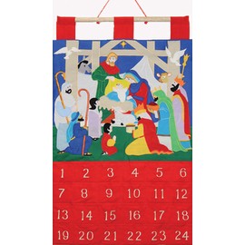 Alleluia Fabric Advent Calendar (Countdown to Christmas)