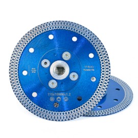 4.5" Porcelain Tile Blade Diamond Cutting Blade with Arbor 5/8"-11 for Granite Marble Ceramic Tile