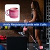 Ankle Bands for Working Out,Pilates Ankle Weights Straps | Adjustable