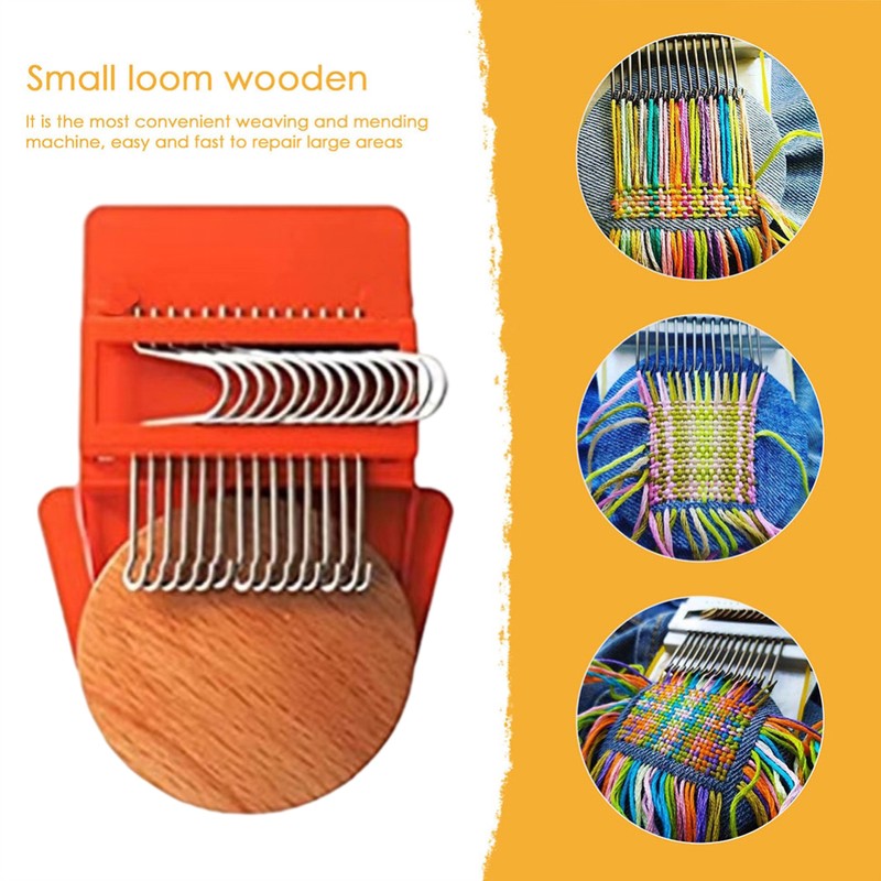 Mini Loom Weave Tool Kit Household Knitting Machine Loom Tamping