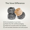 Vove Premium Steel Wool Scourer Refill Pads 6-Pack - Heavy