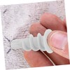 ULTECHNOVO 20pcs Plasterboard Expansion Tubes Plastic Fixing for Easy Wall