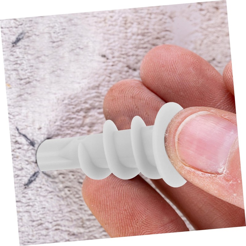 ULTECHNOVO 20pcs Plasterboard Expansion Tubes Plastic Fixing for Easy Wall