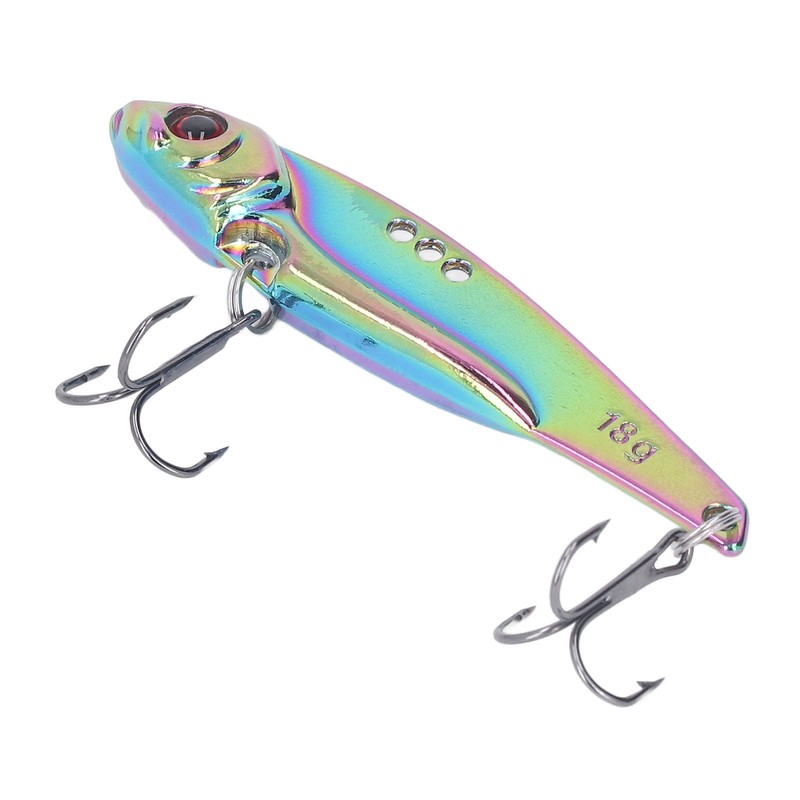 10PCS Fish Shape Artificial Bait High Simulation Aluminum Alloy Fishing
