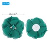 PATIKIL 2" Chiffon Flowers, 10Pcs Fabric Flowers Sewing Appliques Embellishments