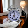 Starlet24 10cm Retro Uhr Aufziehwecker Glockenwecker Nostalgie Retro Doppelglocken Wecker