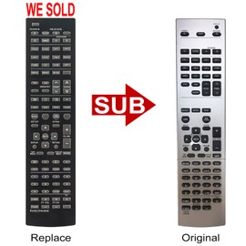 RAS9 ZH44540 Replacement Remote fit for Yamaha Audio Network Receiver RAS9-ZH44540 RAS9 ZH44540 R-N500 RN500
