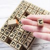 Hiragana Stamps, Cute 53 Pieces, Set, Letters, One Letter, Ecological,