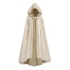 LTAKK Cloak with Hood Women Renaissance Hooded Medieval Cloak Witch
