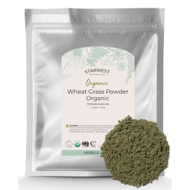 Starwest Botanicals Organic Wheatgrass Powder 16 Ounce Certified Organic Non-GMO by Starwest Bota...