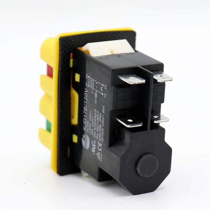 KEDU KJD17B 120V/16A 4 Pins Industrial Electromagnetic Switch Waterproof ON
