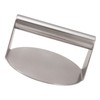 Stainless Steel Burger Press Professional Manual Adjustable Prevents Stick Grill