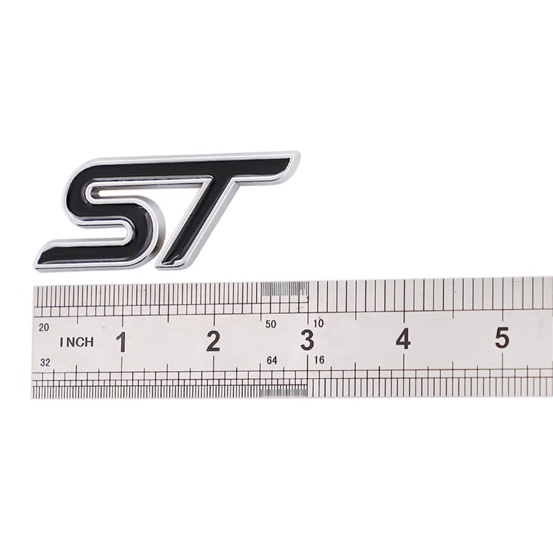 1 Piece 3D Metal ST Sticker Car Head Emblem Badge
