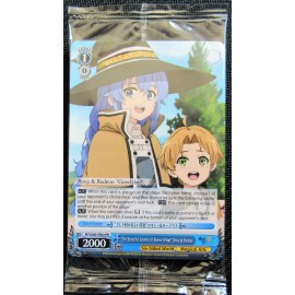 8x "The Beautiful Scenery of Buena Village" Roxy & Rudeus -- Weiss Schwarz Promo