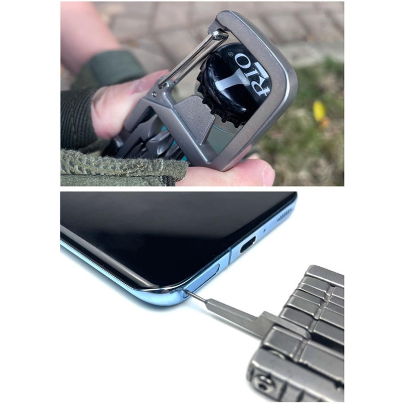 LBDOUNY 12 In 1 Mini Multi Tool, Mini Multitool With