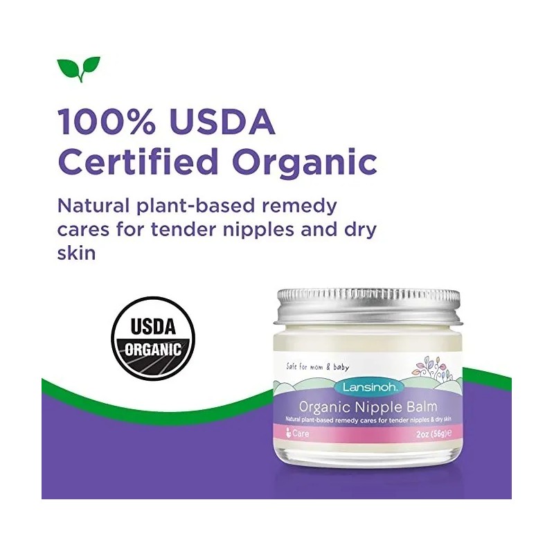Crema Orgánica Para Pezones, Para Lactancia Lansinoh