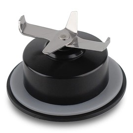 Anbige Replacement Parts Blade with 2 Gaskets,Compatible with Black&Decker Blenders BL1110BG BL1120BG BL1130SGM BL1820SGM BL1830SGM (cross blade)