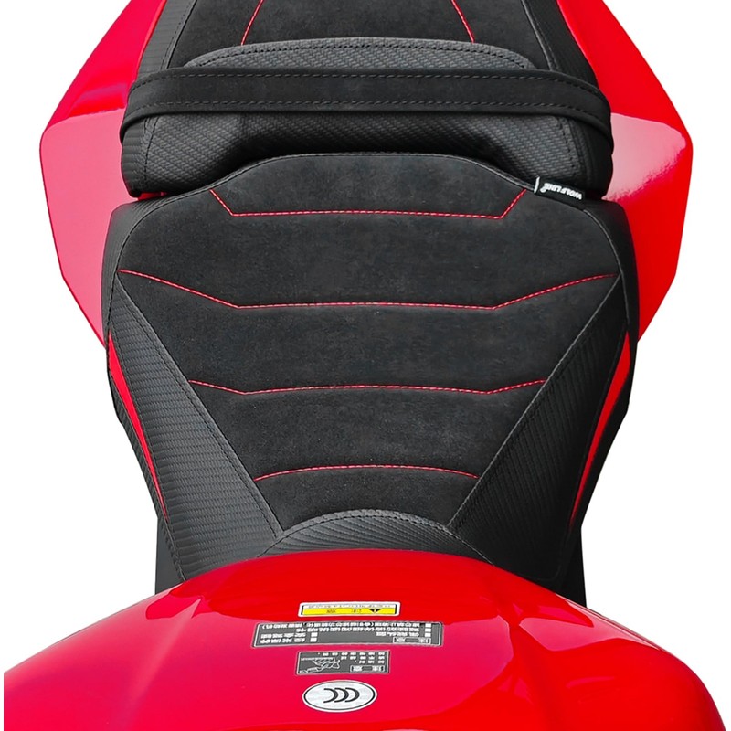 Complete Rider Seat for CB650R CBR650R 2024 2025 2026 (Red)