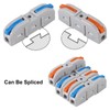 Lever Wire Connectors Quick Connect Electrical Splicing Kit for Compact