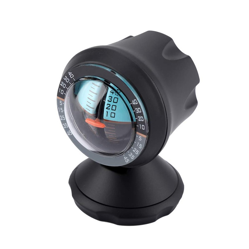 Vehicle Clinometer,Car Vehicle Inclinometer Slope Indicator Meter Level Tilt Gauge