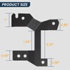 Back Window Dual Fuel Tank Switch Repair Bracket Compatible with