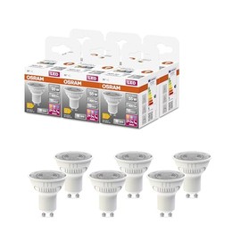 OSRAM LED Spotlight PAR16 55 with Three Light Colours, GU10, 4.2 W, 400 lm, 2700 K - 6500 K, Warm, Cold and Daylight White, Colour Temperature Change, Very Low Energy Consumption, Long Service Life,