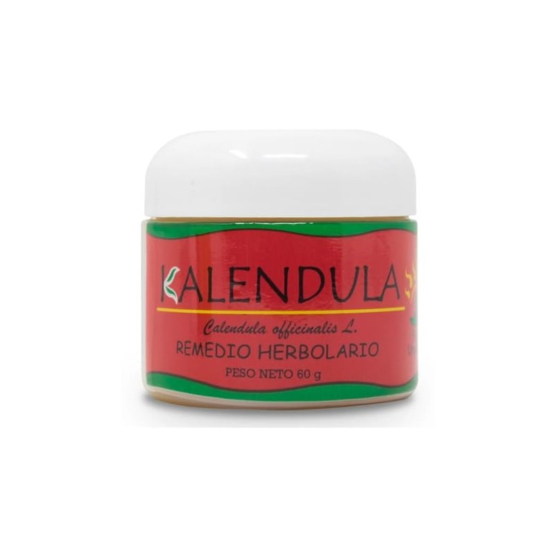 Pack 3 Pomada Natural de Caléndula 60g - Altamente Concentrada.