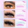 False Eyelashes Clusters 100D Eyelash Clusters Individual Eyelash Extension