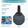Pawfly Aquarium 0.8 Inch Air Stone Ball Bubble Diffuser Release