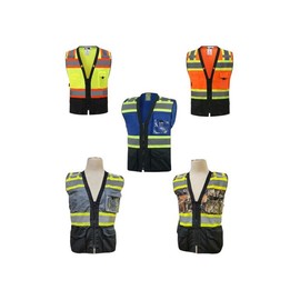 FX Tricolor Safety Vest Polyester - Color: Camo, Size: large