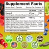 Whole Food Vitamin C Complex - 1450mg Organic Berries -