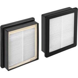 2 Pack 107315 Vacuum HEPA Filter Replacement for ProTeam Super Coach Pro 10, Super Coach Pro 6, GoFree Flex Pro, and ProVac FS 6 Vacuum Cleaners