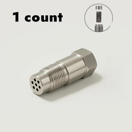 4 Pack Oxygen Sensor Spacer Adapter, Auto Sensor Repair Tool, Oxygen Sensor Extender, M18x1.5 Connector, Industrial Hardware Pipe Parts, Car Accessories for Engine Repair:_1 PCS (Trial experience)