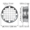 ECOPRO VENT 4" Inch Galvanized Ducting Take-Off End Cap with