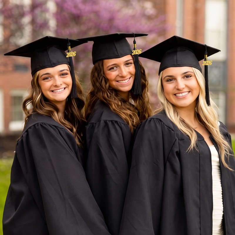 GraduationMall Single & Multiple Color Graduation Tassel with 2026 Year