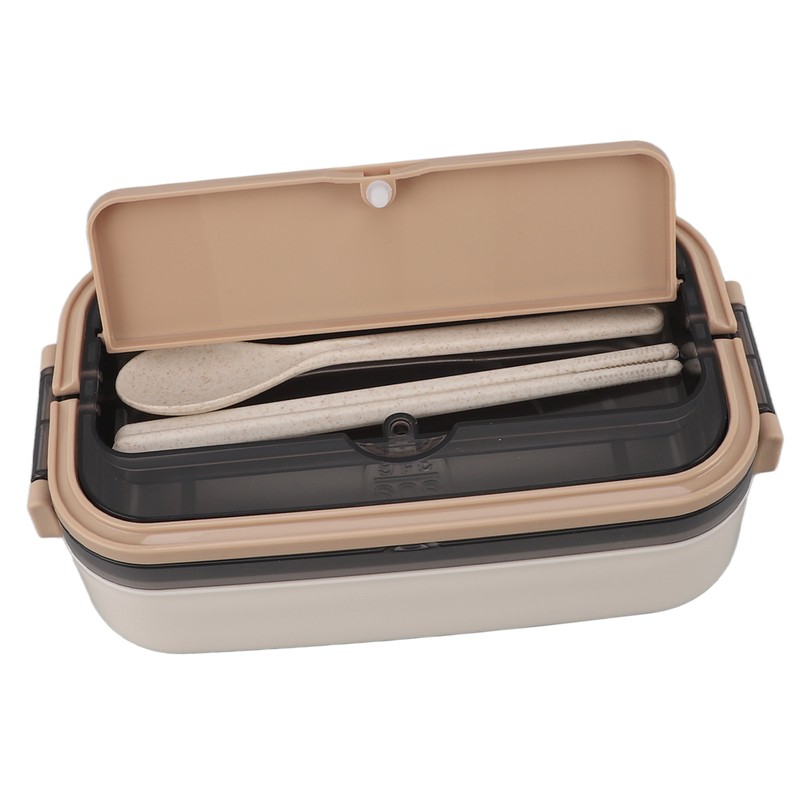 Bento Lunch Box 316 Stainless Steel 700ml Capacity Leakproof Microwave