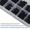 400PCS Computer Screws Motherboard Standoffs Assortment Kit for Universal Motherboard,