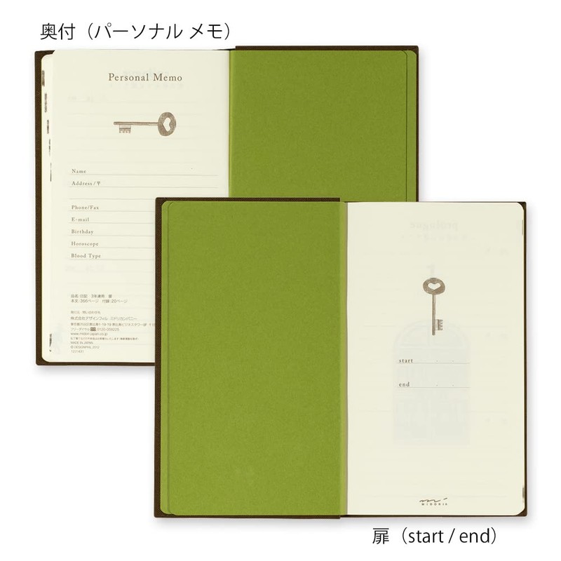 Midori Journal Door, tea