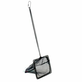 AQUANEAT Shrimp Net, Fish Net Aquarium, Fish Tank Net with Extendable Stainless - 4"