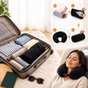 Fillable Travel Neck Pillow for Clothes Storage – Stuffable Pillow