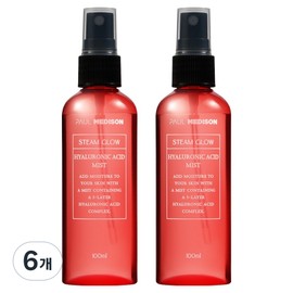 Paul Madison Steam Glow Hyaluronic Acid Mist, 6 pieces, 100ml / 폴메디슨 스팀글로우 히알루론산 미스트, 6개, 100ml