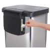 Glad Stainless Steel Step Trash Can with Clorox Odor Protection