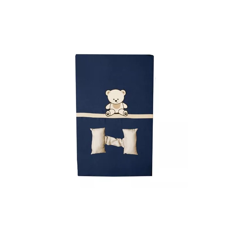 Chiqui Mundo Colchon Anti Reflujo Para Bebe Baby Blue Osito