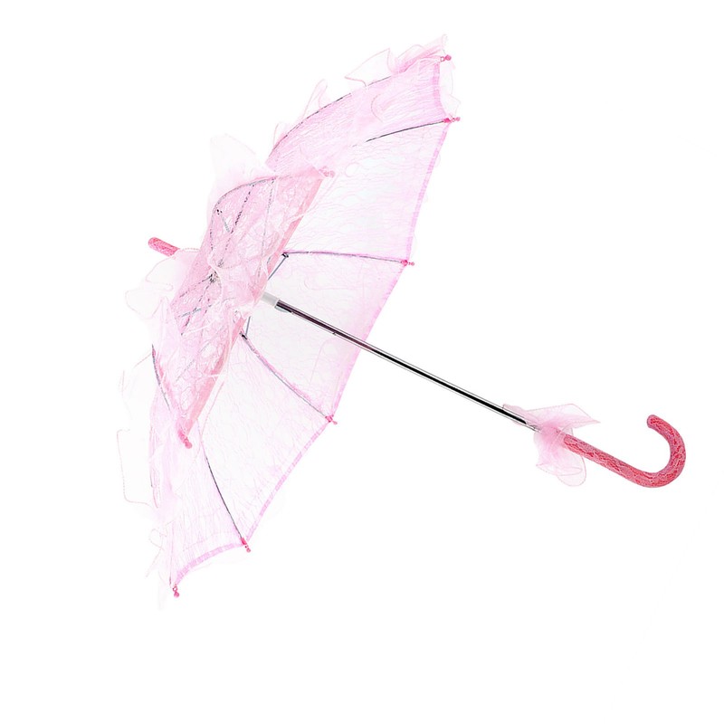 Bridal Lace Cotton Umbrella for Wedding Parties Dancing Photography Prop